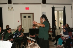Guest conductor, Marjorie